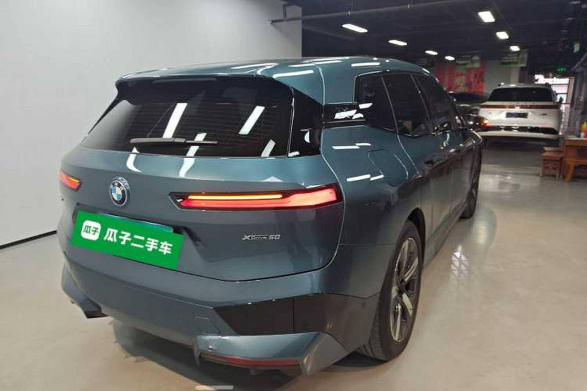 Used BMW iX 2022 xDrive50 Rear Right 45 Deg