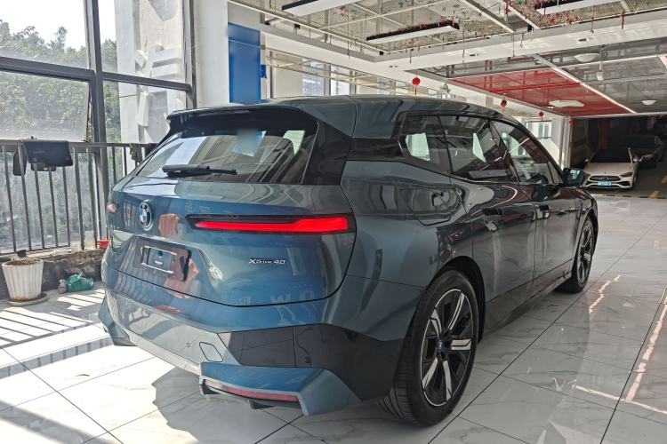 Used BMW iX 2022 xDrive40 Rear Right 45 Deg