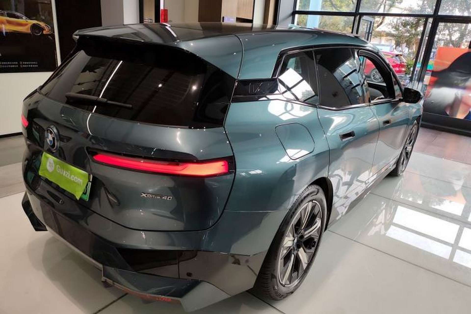 Used BMW iX 2022 xDrive40 Rear Right 45 Deg