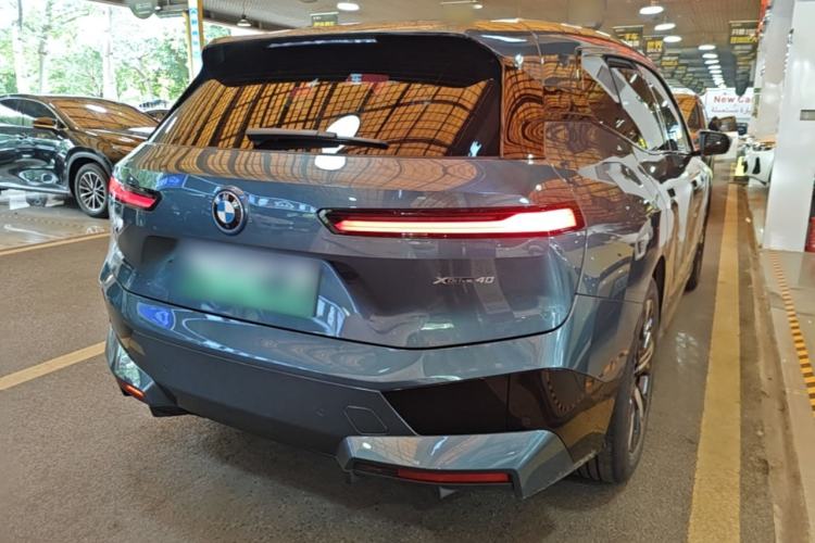 Used BMW iX 2022 xDrive40 Rear Right 45 Deg