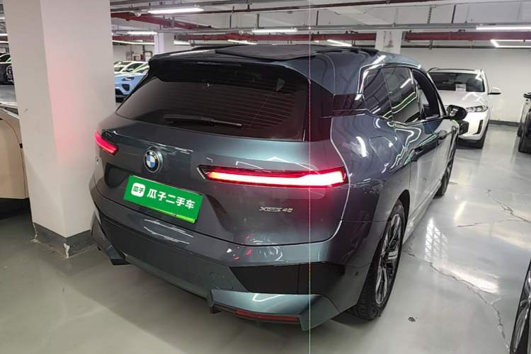 Used BMW iX 2022 xDrive40 Rear Right 45 Deg