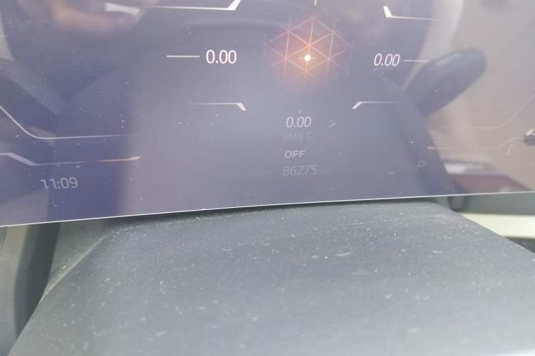 Used BMW iX 2022 xDrive40 Odometer Close Up