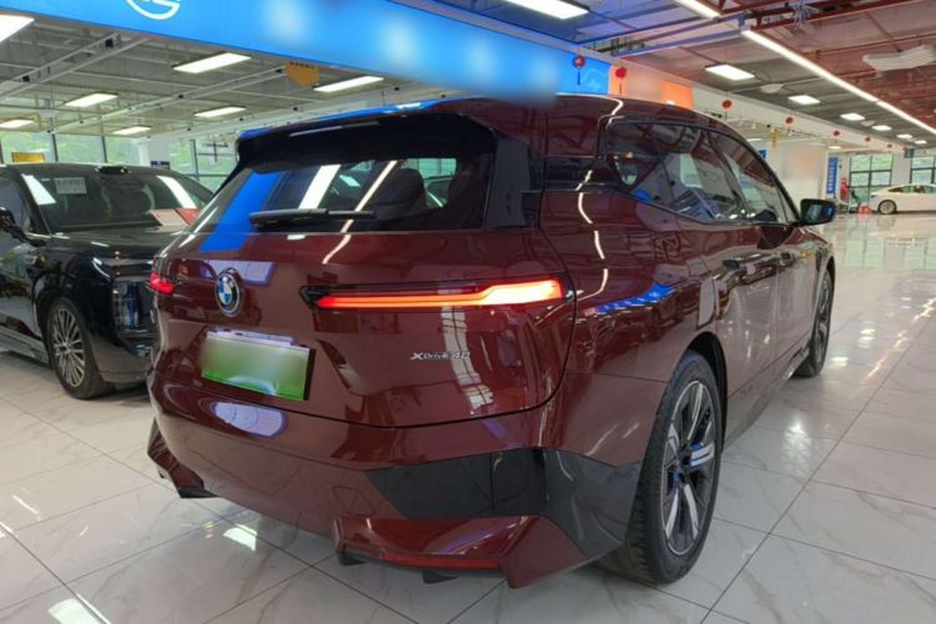 Used BMW iX 2022 xDrive40 Rear Right 45 Deg