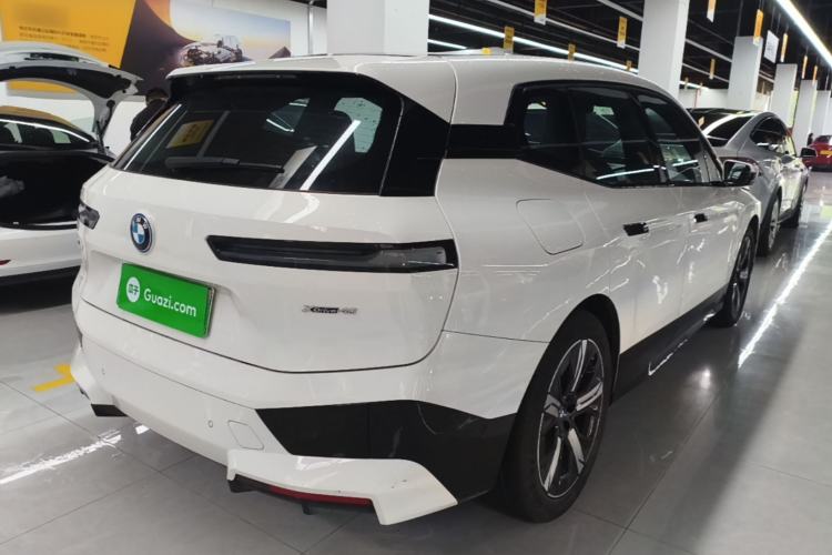 Used BMW iX 2022 xDrive40 Rear Right 45 Deg