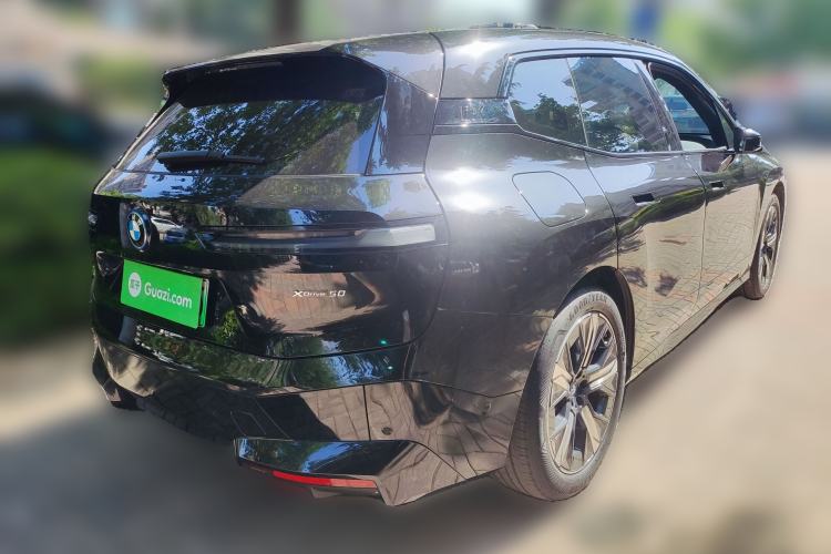 Used BMW iX 2023 Updated xDrive50 Rear Right 45 Deg