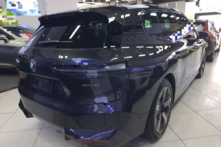 Used BMW iX 2023 Updated xDrive40 Rear Right 45 Deg