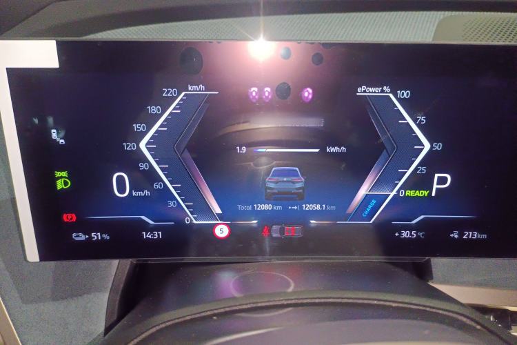 Used BMW iX 2023 Updated xDrive40 Instrument Cluster