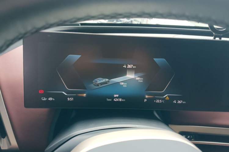 Used BMW iX 2023 Updated xDrive50 Instrument Cluster