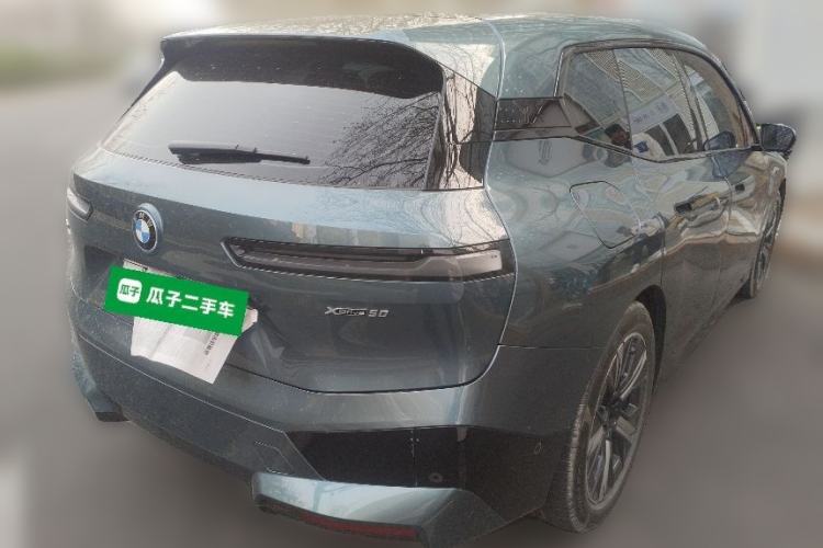 Used BMW iX 2023 Updated xDrive50 Rear Right 45 Deg