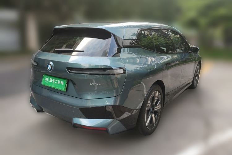 Used BMW iX 2023 Updated xDrive40 Rear Right 45 Deg