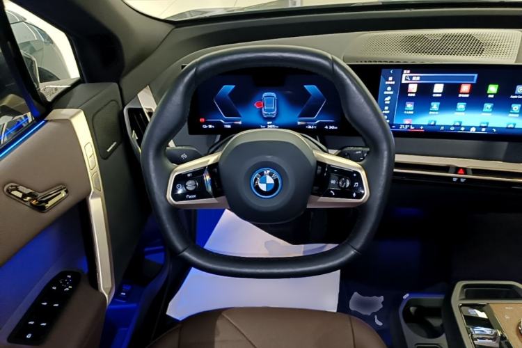 Used BMW iX 2023 Updated xDrive40 Steering Wheel