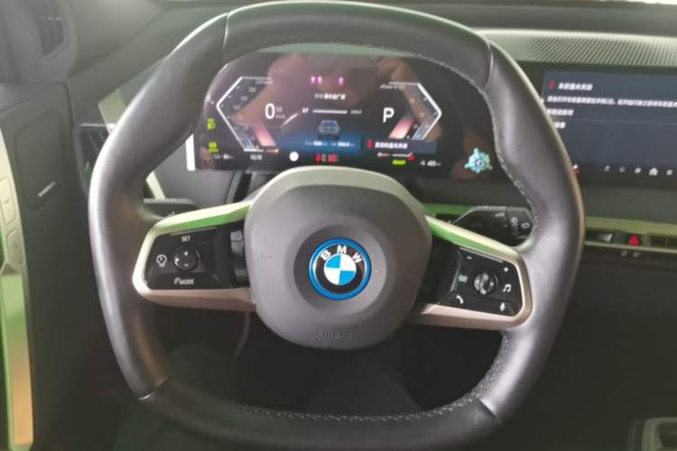 Used BMW iX 2023 Updated xDrive40 Steering Wheel