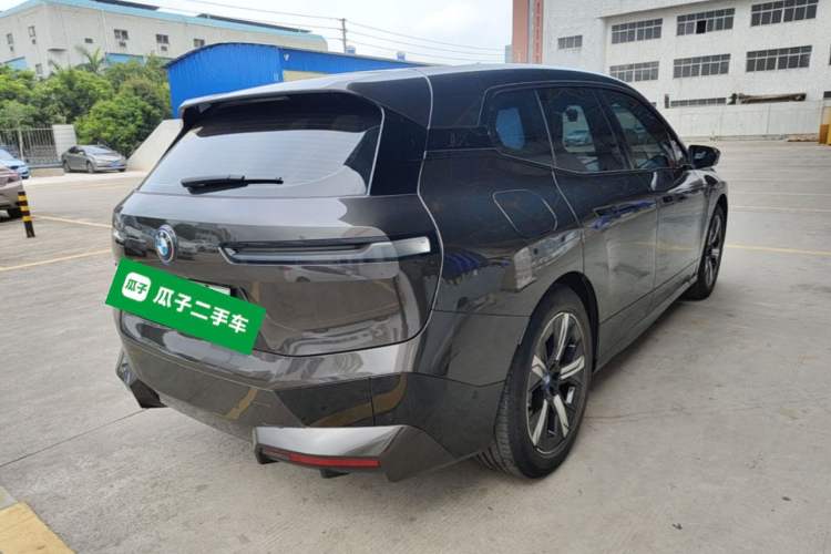 Used BMW iX 2023 xDrive40 Rear Right 45 Deg