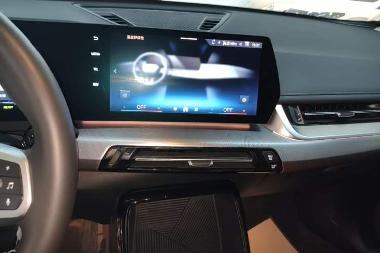 Used BMW iX1 2023 eDrive25L M Sport Package Audio And AC Panel