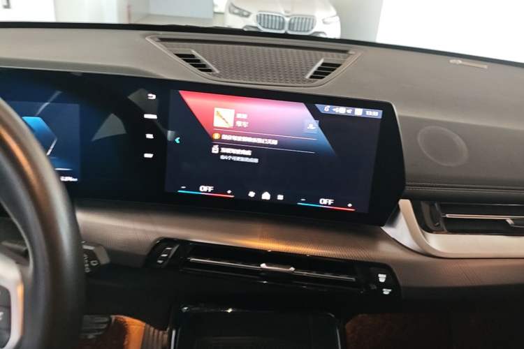Used BMW iX1 2023 eDrive25L M Sport Package Audio And AC Panel