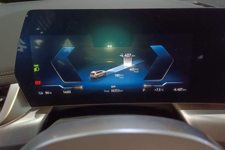 Used BMW iX1 2023 eDrive25L M Sport Package Instrument Cluster