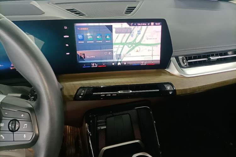 Used BMW iX1 2023 xDrive30L X Design Package Audio And AC Panel