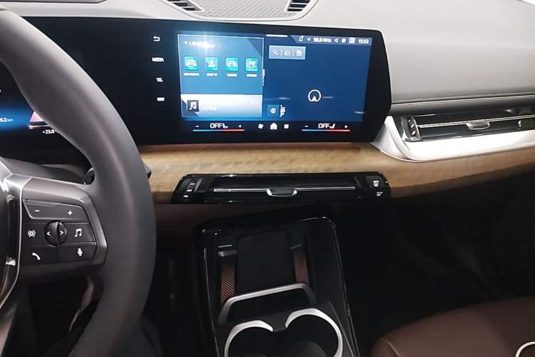 Used BMW iX1 2023 xDrive30L X Design Package Audio And AC Panel