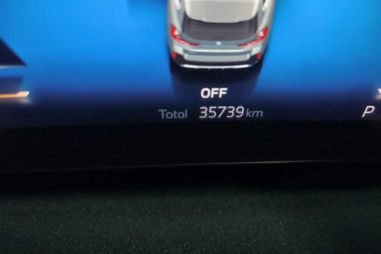 Used BMW iX1 2023 xDrive30L M Sport Package Odometer Close Up