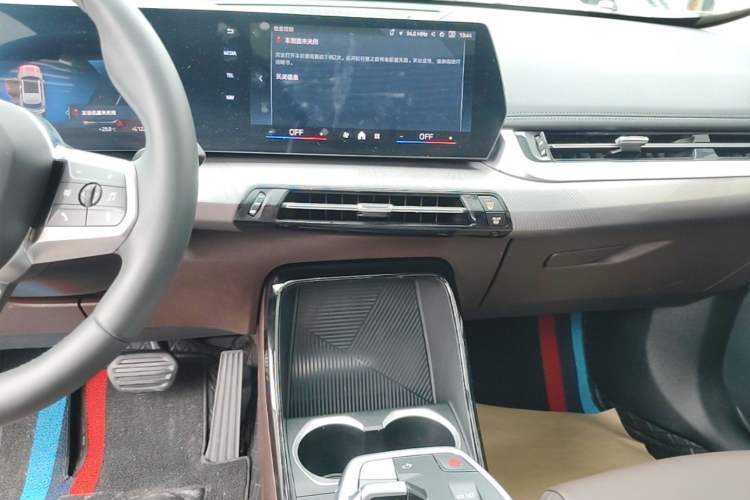 Used BMW iX1 2023 eDrive25L M Sport Package Audio And AC Panel