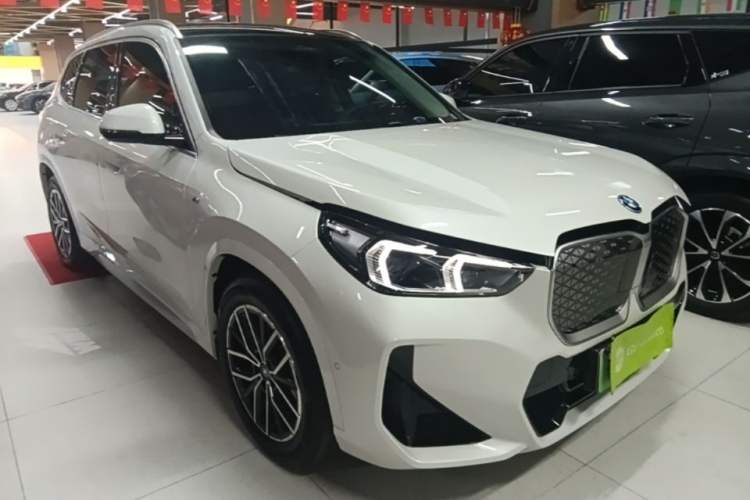Used BMW iX1 2023 eDrive25L M Sport Package Front Right 45 Deg