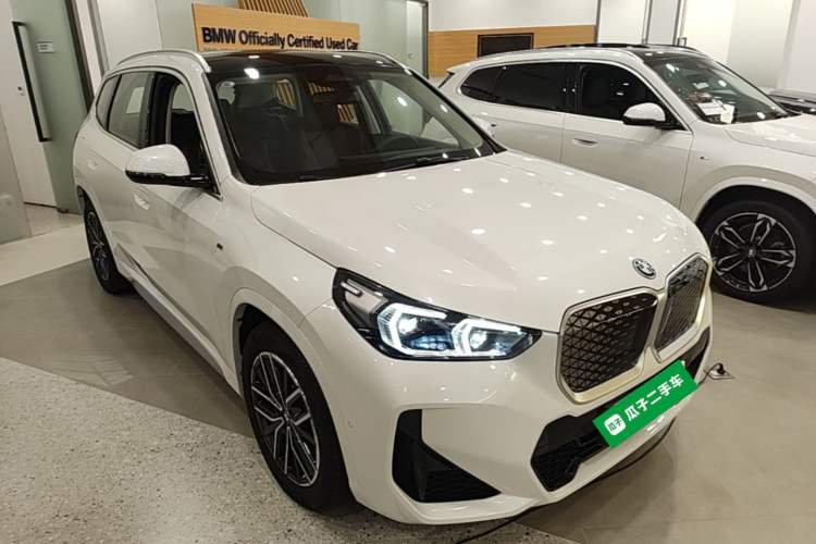 Used BMW iX1 2023 eDrive25L M Sport Package Front Right 45 Deg