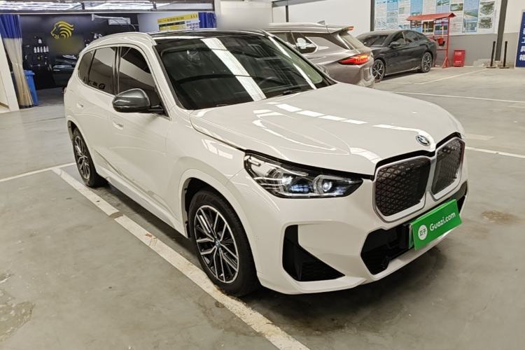 Used BMW iX1 2023 eDrive25L M Sport Package Front Right 45 Deg