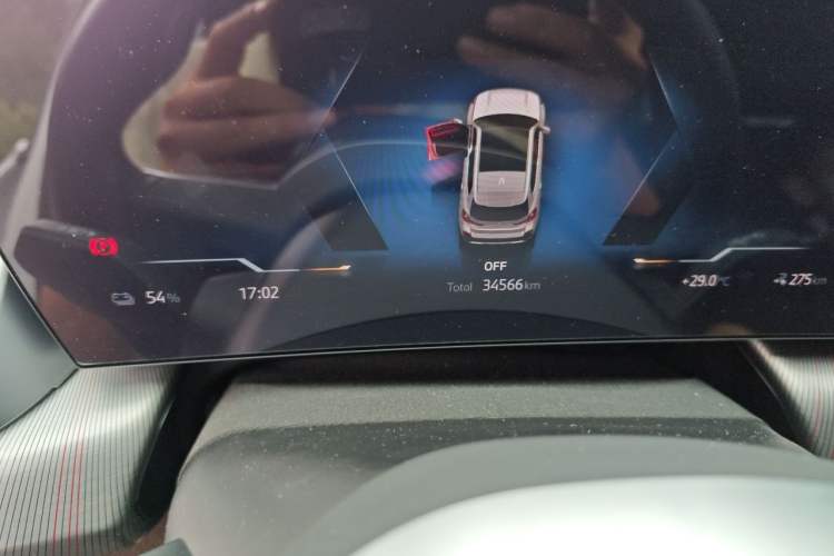 Used BMW iX1 2023 eDrive25L M Sport Package Odometer Close Up