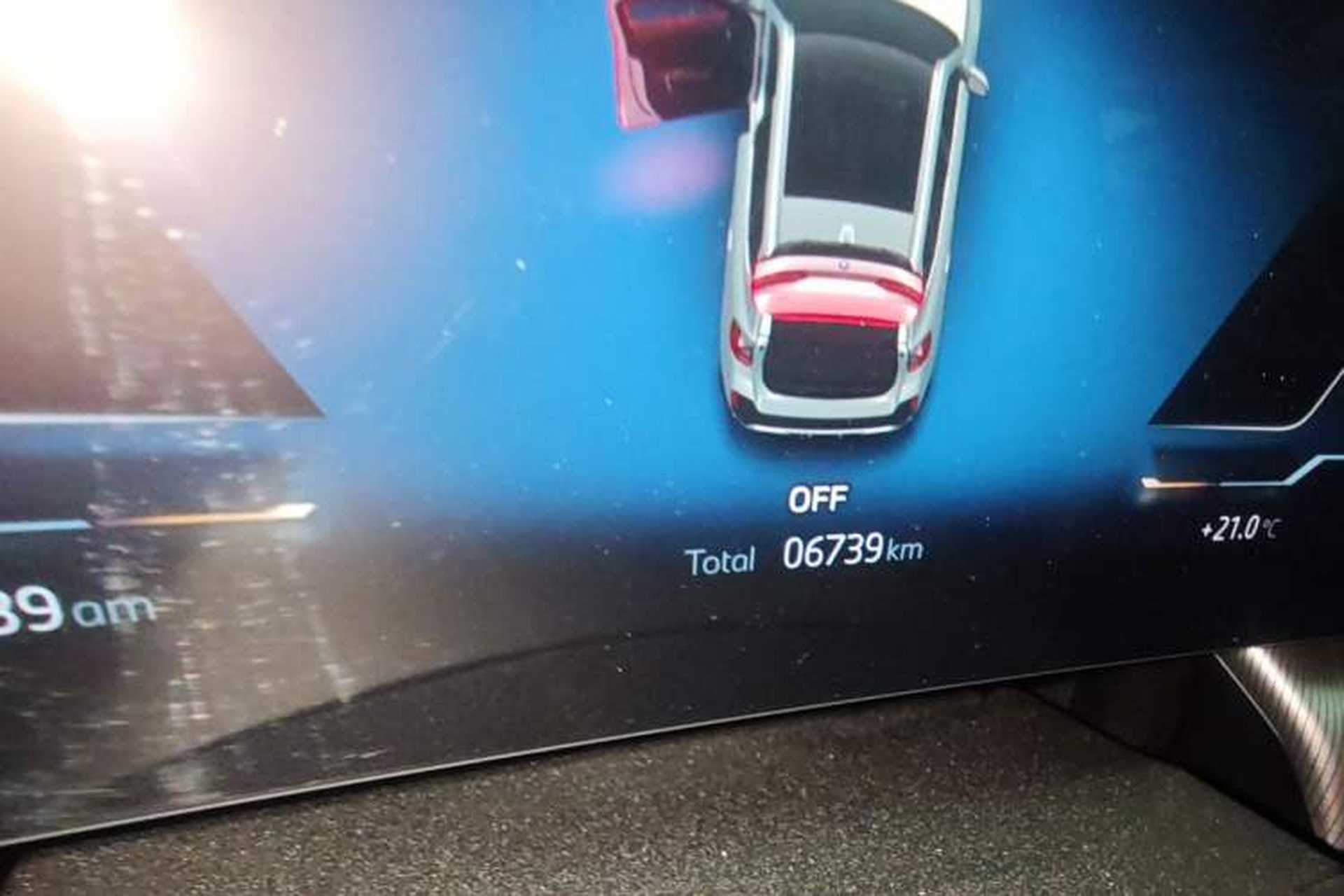 Used BMW iX1 2023 eDrive25L M Sport Package Odometer Close Up