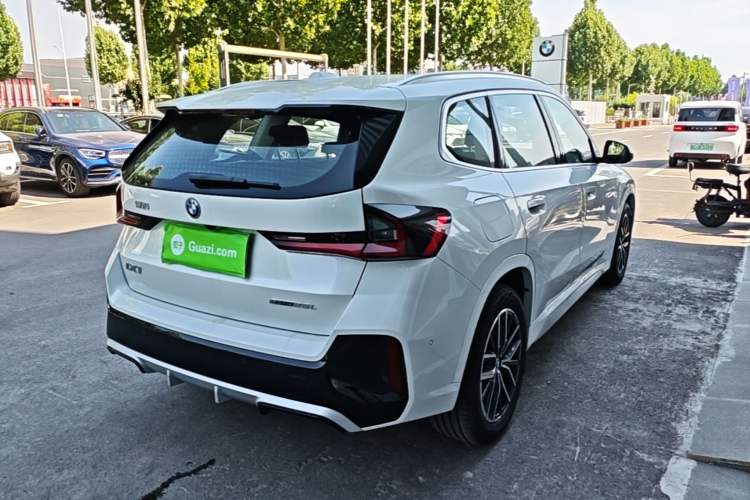 Used BMW iX1 2023 eDrive25L M Sport Package Rear Right 45 Deg