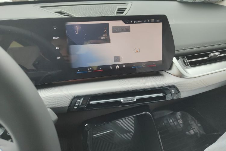 Used BMW iX1 2025 eDrive25L M Sport Package Audio And AC Panel