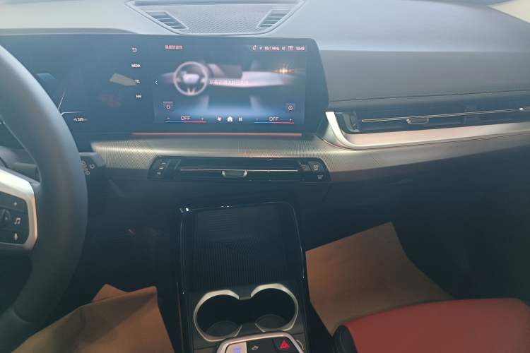 Used BMW iX1 2025 eDrive25L M Sport Package Audio And AC Panel