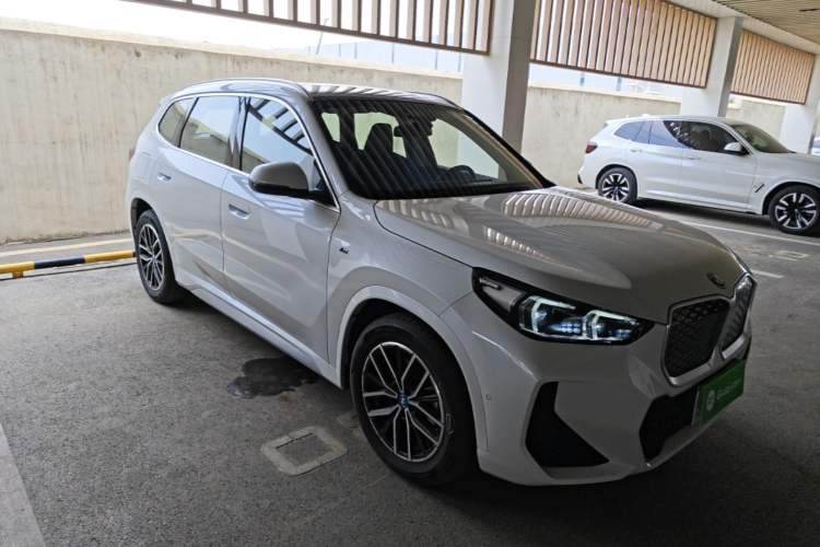Used BMW iX1 2025 eDrive25L M Sport Package Front Right 45 Deg