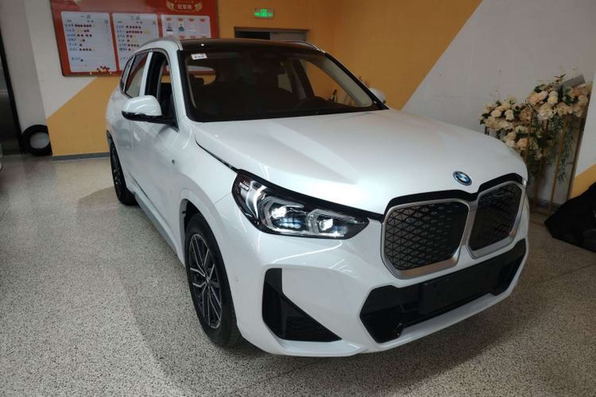 Used BMW iX1 2025 eDrive25L M Sport Package Front Right 45 Deg