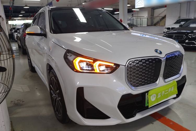 Used BMW iX1 2025 eDrive25L M Sport Package Front Right 45 Deg