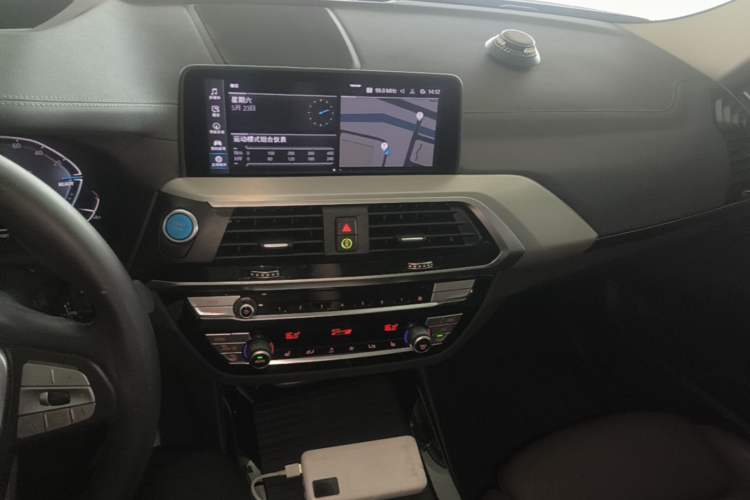 Used BMW iX3 2021 Leading Model Audio And AC Panel