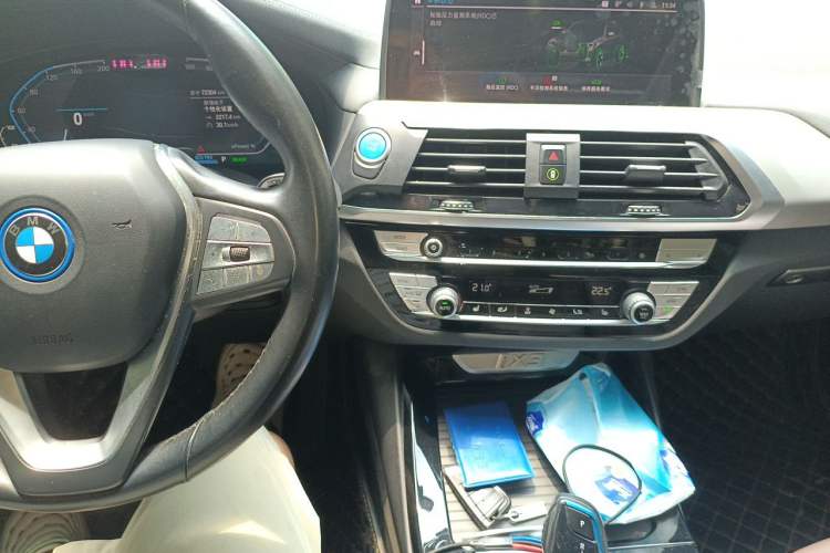 Used BMW iX3 2021 Leading Model Audio And AC Panel