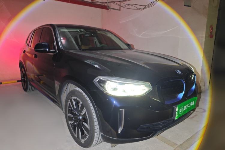 Used BMW iX3 2021 Leading Model Front Right 45 Deg