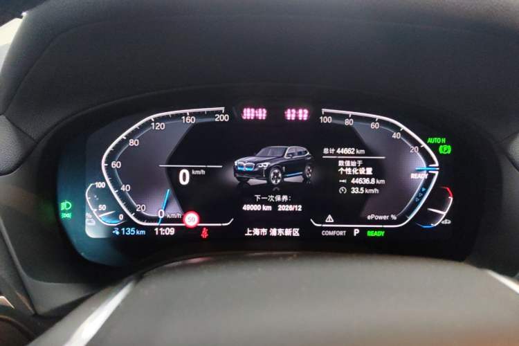 Used BMW iX3 2021 Leading Model Instrument Cluster