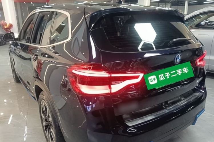 Used BMW iX3 2021 Leading Model Rear Left 45 Deg