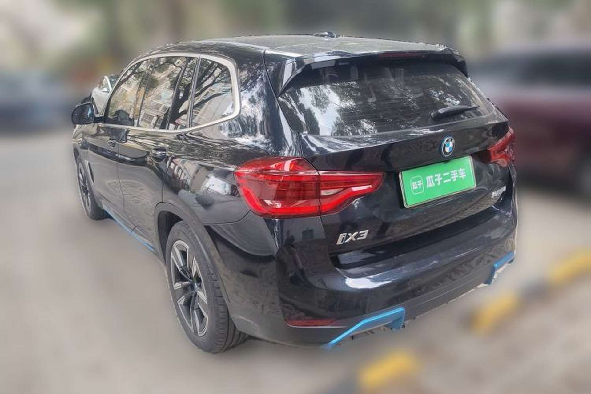 Used BMW iX3 2021 Leading Model Rear Left 45 Deg