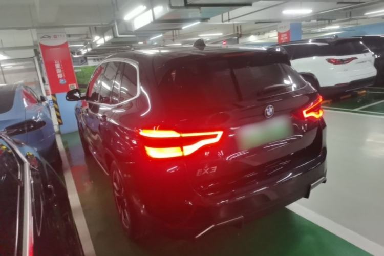Used BMW iX3 2021 Leading Model Rear Left 45 Deg