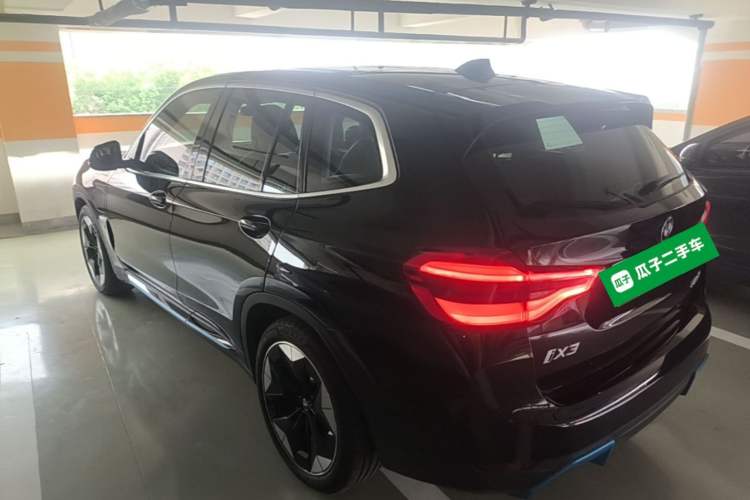Used BMW iX3 2021 Leading Model Rear Left 45 Deg
