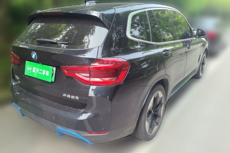 Used BMW iX3 2021 Updated Leading Type Rear Right 45 Deg