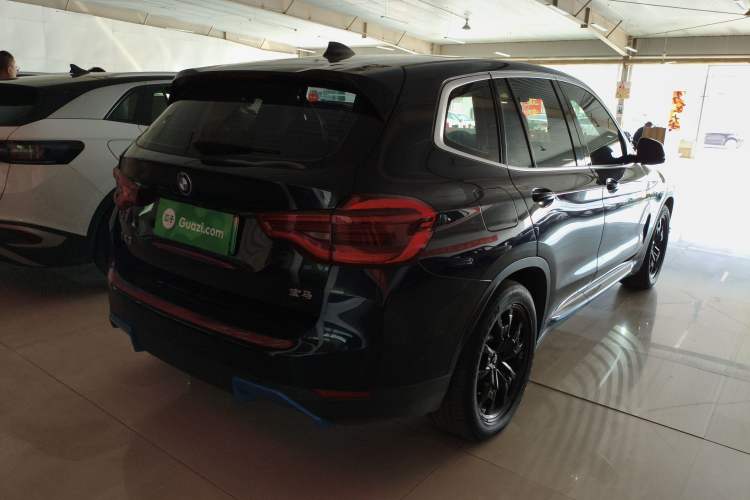 Used BMW iX3 2021 Leading Model Rear Right 45 Deg