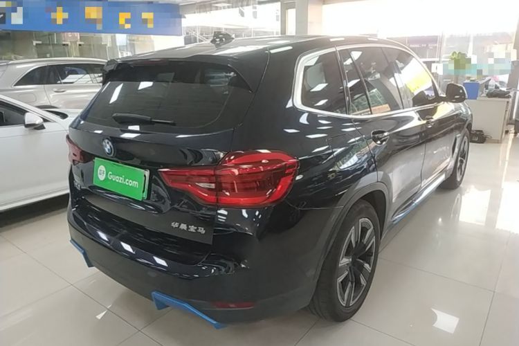 Used BMW iX3 2021 Leading Model Rear Right 45 Deg