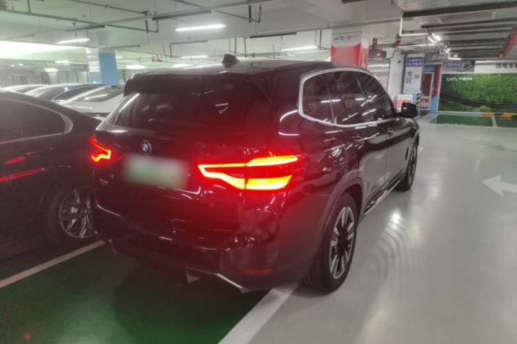 Used BMW iX3 2021 Leading Model Rear Right 45 Deg