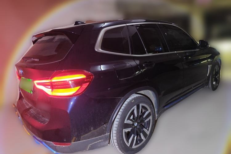 Used BMW iX3 2021 Leading Model Rear Right 45 Deg