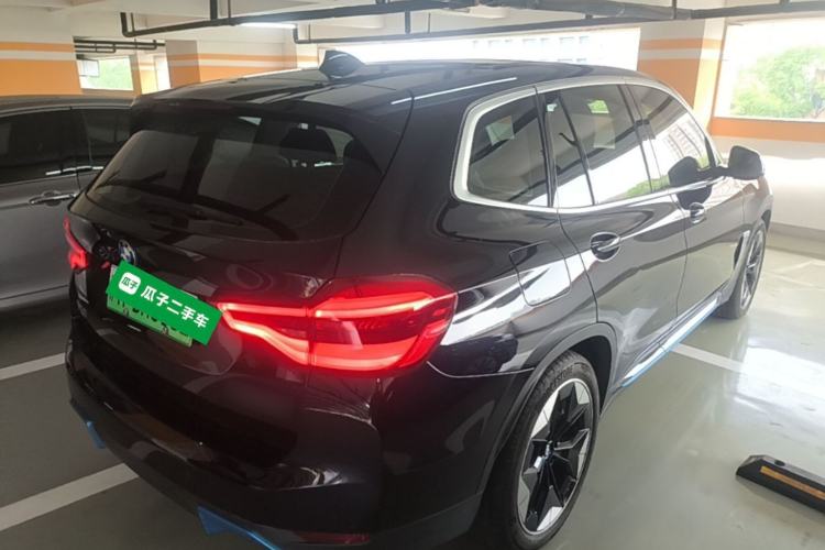 Used BMW iX3 2021 Leading Model Rear Right 45 Deg