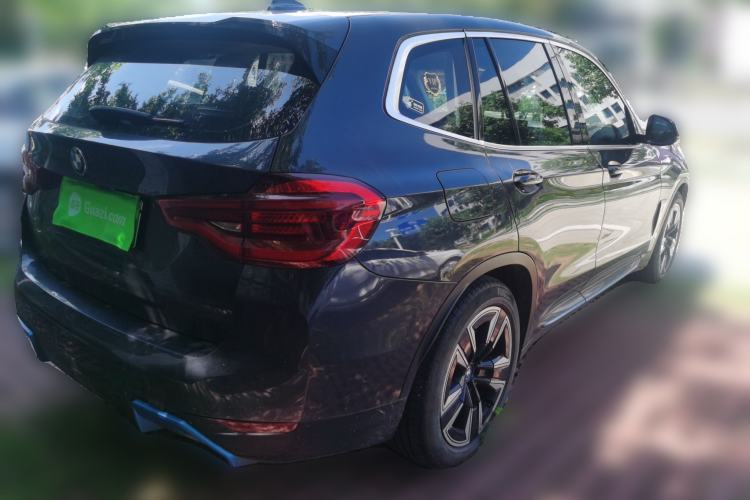 Used BMW iX3 2021 Updated Leading Edition Rear Right 45 Deg